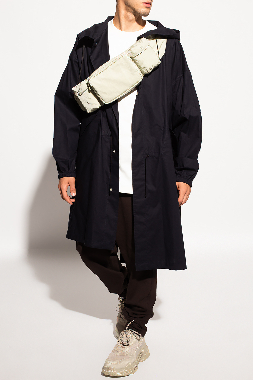JIL SANDER Cotton coat | IetpShops | Boots & kängor för Herr från